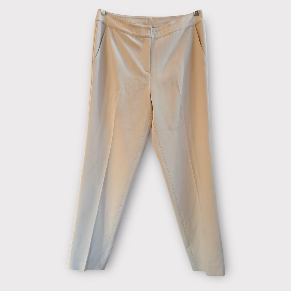 St John off white trouser crop pant